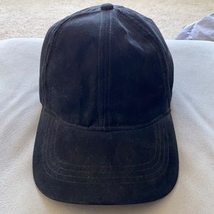Zara men’s black suede hat